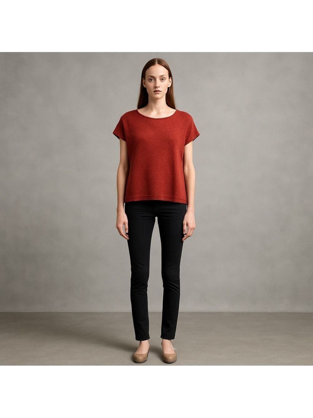 Matty M Blouse Small Wine Red